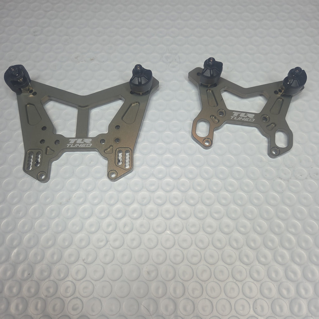ARRMA Typhon TLR Tuned front rear aluminum shock towers