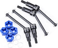 PowerHobby PHB7851Blue steel front and rear CVD driveshaft set