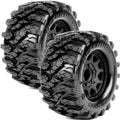 PowerHobby 2.8-inch Defender belted mounted tires, pair